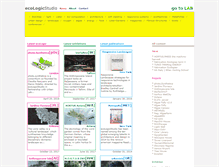 Tablet Screenshot of ecologicstudio.com
